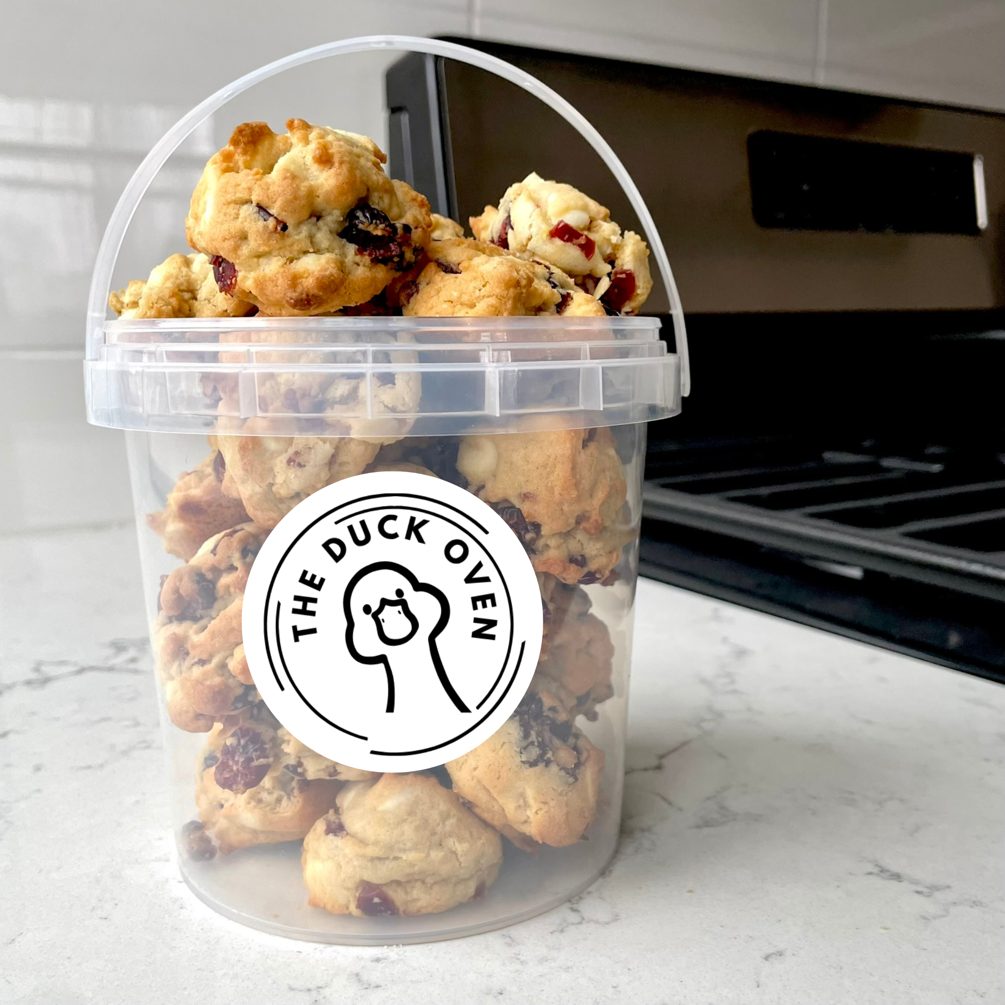 Limited Edition* Cranberry Chip Cookie Bucket – The Duck Oven