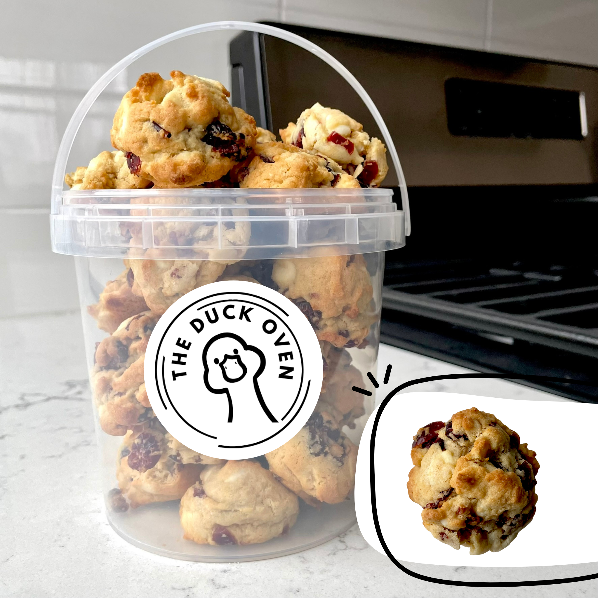 *Limited Edition* Cranberry Chip Cookie Bucket